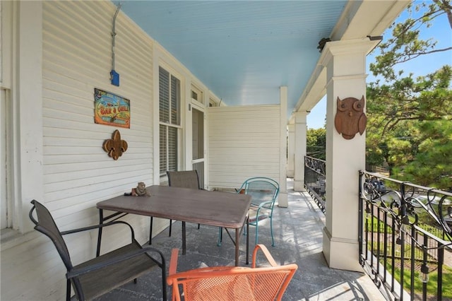 113335 Fern St, New Orleans, LA 70118 - view of patio / terrace featuring outdoor dining area