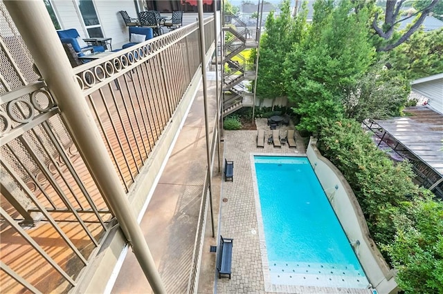 8416 Oak St Unit K, New Orleans, LA 70118 - view of pool featuring outdoor dining space