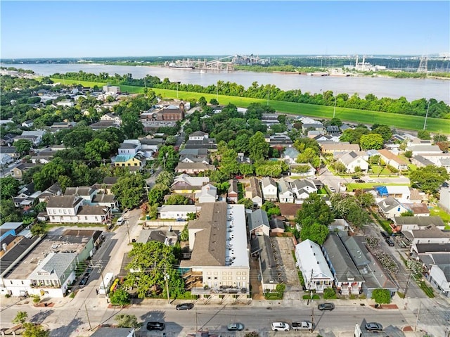 8416 Oak St Unit K, New Orleans, LA 70118 - view of property location with a notable bridge, a large body of water, and nearby suburban area