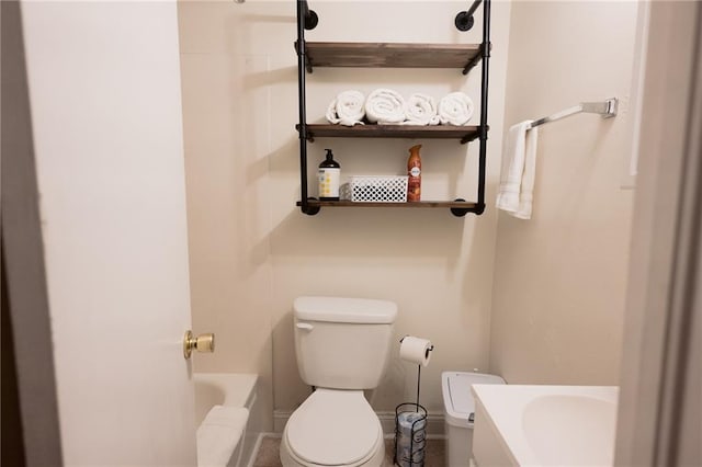 152729 Dumaine St, New Orleans, LA 70116 - full bathroom featuring toilet and vanity