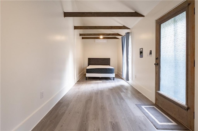623-25 Louisa St, New Orleans, LA 70117 - entryway featuring wood finished floors and baseboards