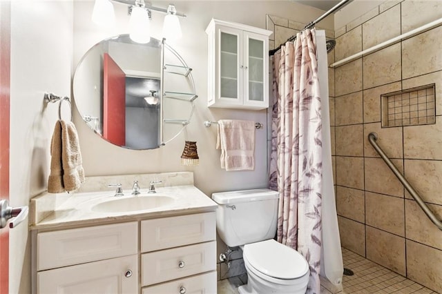230 Brett Dr, Gretna, LA 70056 - full bathroom with vanity and a shower stall