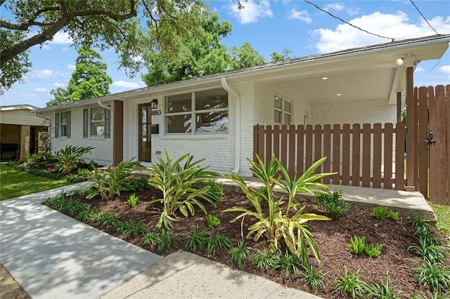 8853 26th St, Metairie, LA 70003 - view of front of property with brick siding
