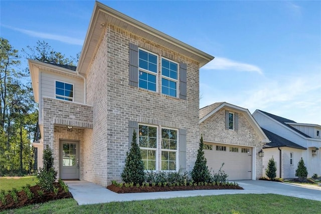 5028 Twin River Pl, Covington, LA 70433 - view of front of house featuring concrete driveway and brick siding