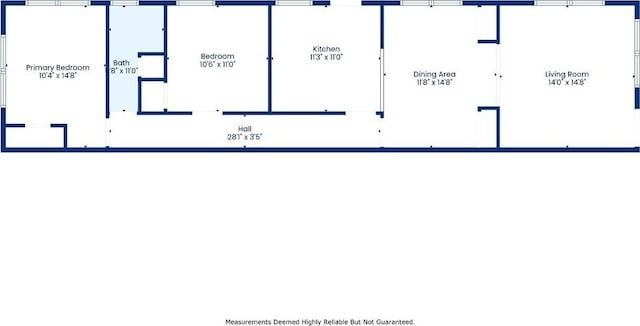 618-24 Fern St, New Orleans, LA 70118 - view of home floor plan