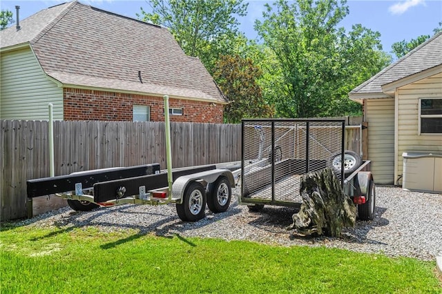 1107 Meadow Ct, Mandeville, LA 70448 - view of fenced backyard