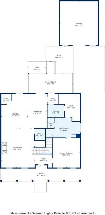 230 26th St, New Orleans, LA 70124 - view of property floor plan