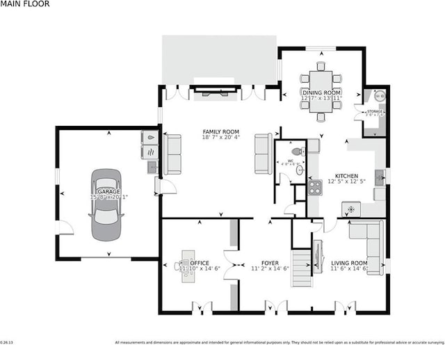 3541 Alan St, Metairie, LA 70002 - view of home floor plan