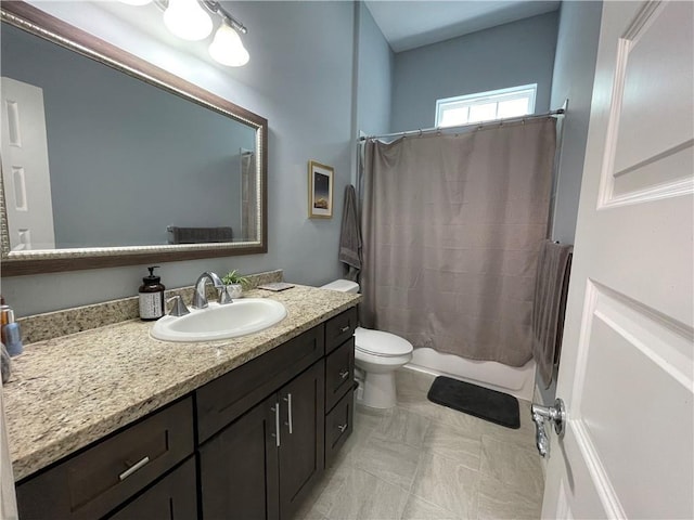 2272 N Robertson St, New Orleans, LA 70117 - bathroom featuring vanity and shower / bathtub combination with curtain