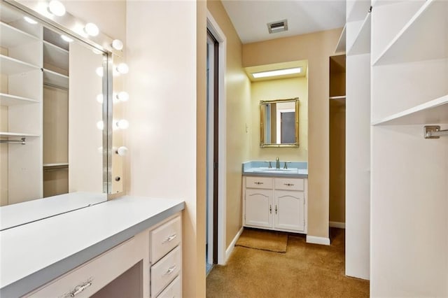3709 Metairie Hts, Metairie, LA 70002 - bathroom with vanity and baseboards