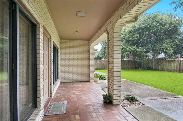 3709 Metairie Hts, Metairie, LA 70002 - fenced backyard featuring a patio