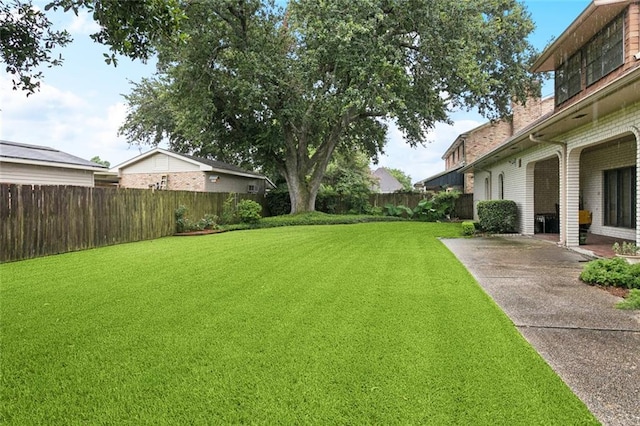 3709 Metairie Hts, Metairie, LA 70002 - fenced backyard featuring a patio area