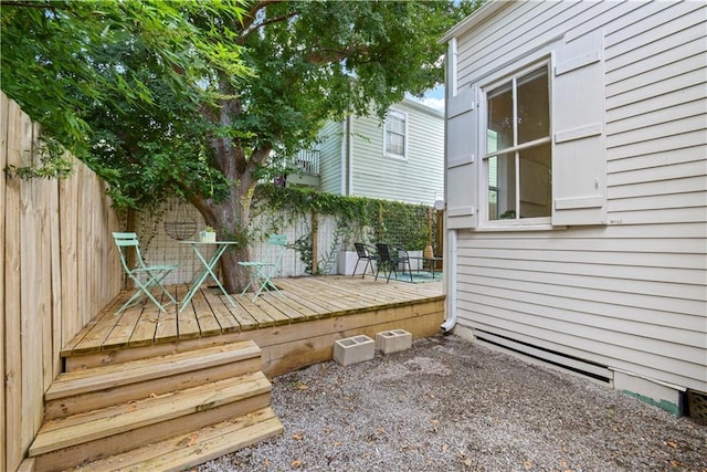 3311 Saint Ann St, New Orleans, LA 70119 - deck featuring a fenced backyard