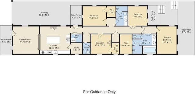 3311 Saint Ann St, New Orleans, LA 70119 - view of room layout