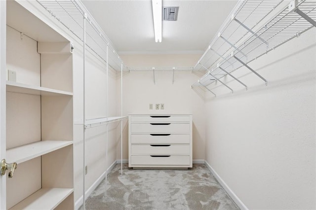 5033 Bissonet Dr, Metairie, LA 70003 - walk in closet with light carpet