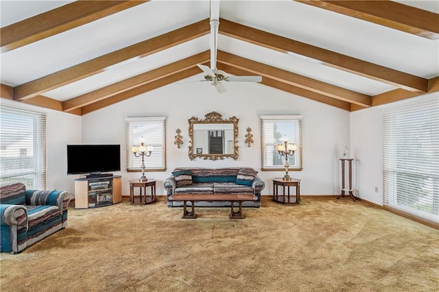 6213 Rosalie Ct, Metairie, LA 70003 - living area with carpet and ceiling fan