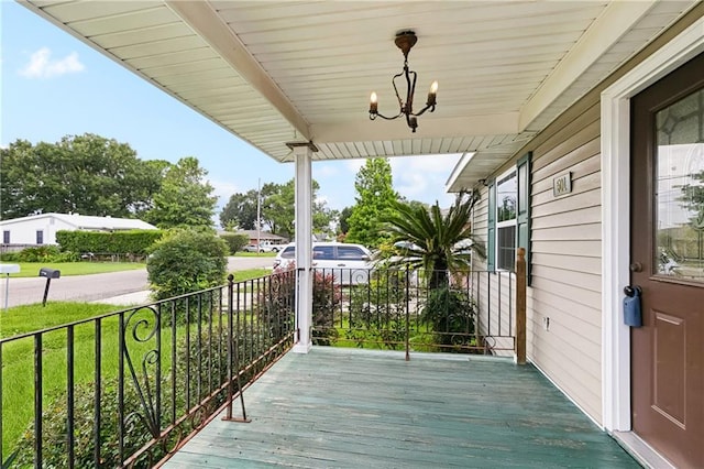 501 Oriole St, Metairie, LA 70006 - view of wooden porch