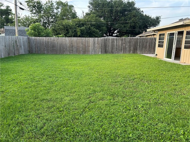 532 Deerfield Rd, Terrytown, LA 70056 - view of fenced backyard