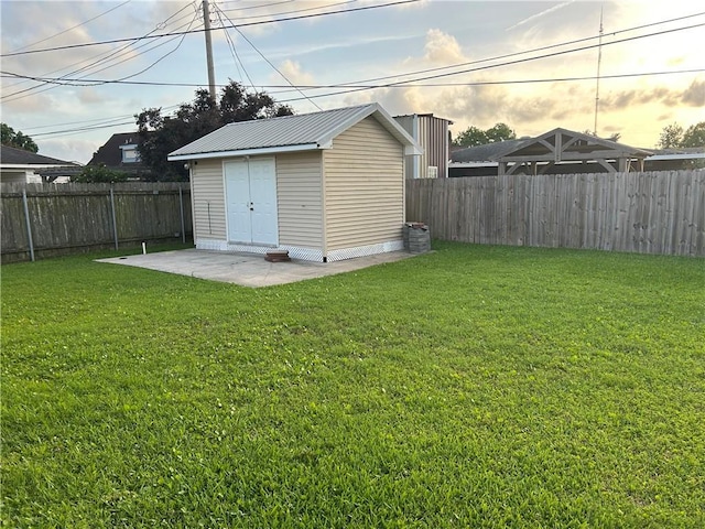 532 Deerfield Rd, Terrytown, LA 70056 - view of shed featuring a fenced backyard