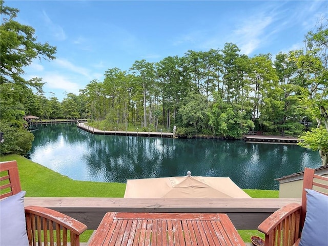 60 Chamale Cv Unit 60, Slidell, LA 70460 - dock with a water view