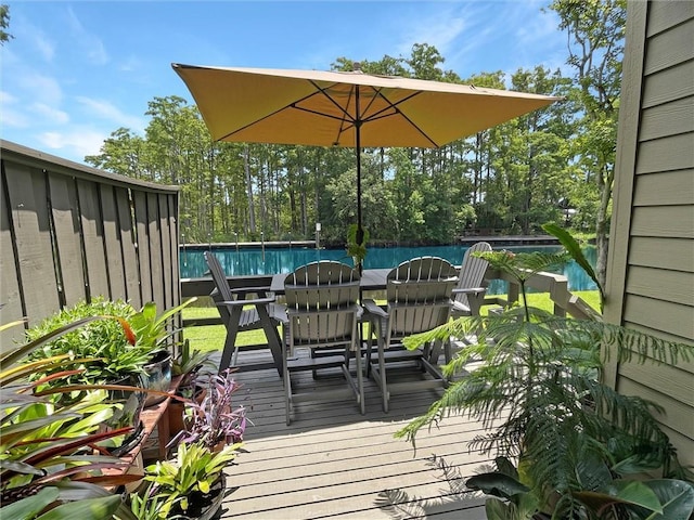 60 Chamale Cv Unit 60, Slidell, LA 70460 - deck featuring outdoor dining space