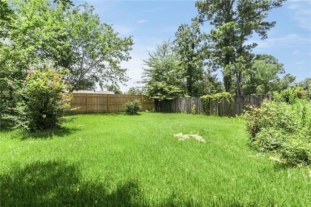 719 W Vine St, Opelousas, LA 70570 - view of fenced backyard