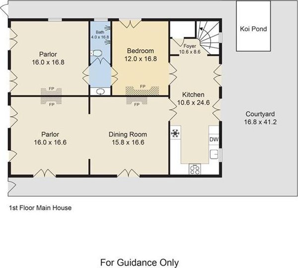 101921 Saint Peter St, New Orleans, LA 70116 - view of room layout