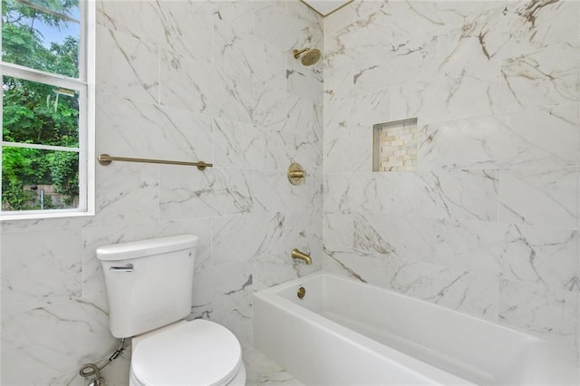 1621 Congress St, New Orleans, LA 70117 - full bath with healthy amount of natural light and bathing tub / shower combination
