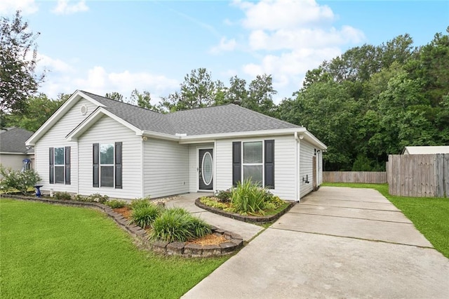 41151 Snowball Cir, Ponchatoula, LA 70454 - ranch-style house featuring concrete driveway and roof with shingles