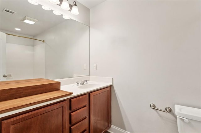 41151 Snowball Cir, Ponchatoula, LA 70454 - bathroom featuring vanity and a shower