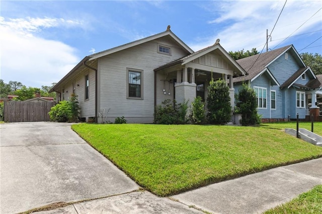 4472 Demontluzin St, New Orleans, LA 70122 - view of bungalow
