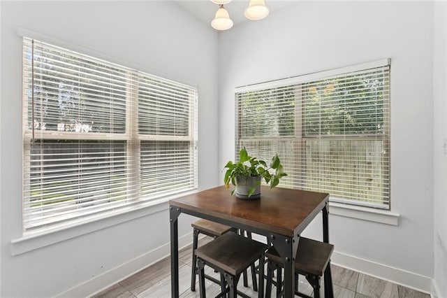 1383 Cherry St, Slidell, LA 70460 - dining space with plenty of natural light and wood finished floors