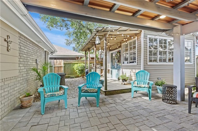 4412 Clearlake Dr, Metairie, LA 70006 - view of patio / terrace