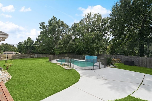 101 Tammy Dr, Slidell, LA 70458 - view of pool with a fenced backyard and a patio area