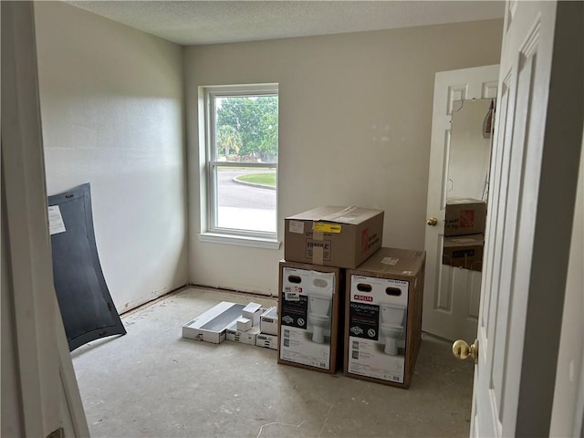 4317 James Dr, Metairie, LA 70003 - home office with a textured ceiling
