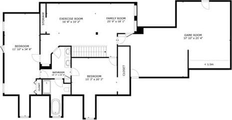 299 Sarah Victoria Dr, Belle Chasse, LA 70037 - view of floor plan / room layout