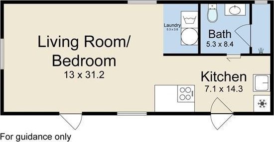 718 Ursulines Ave Unit D, New Orleans, LA 70116 - view of floor plan / room layout