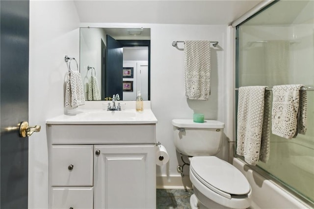 639 Esplanade Ave, New Orleans, LA 70116 - full bath featuring vanity and shower / bath combination with glass door