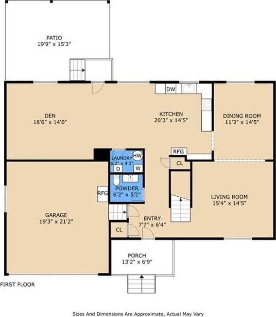 4519 Bancroft Dr, New Orleans, LA 70122 - view of home floor plan