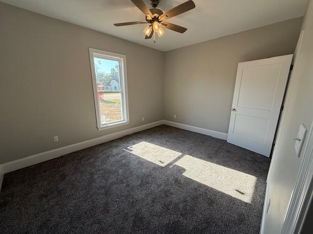 53357 Phillips Path, Loranger, LA 70446 - unfurnished room featuring carpet and a ceiling fan