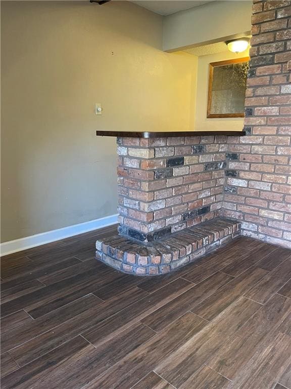 51 Brandon Hall Dr, Destrehan, LA 70047 - detailed view of wood finished floors and baseboards