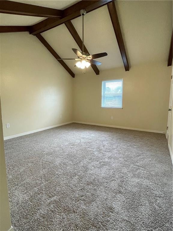 51 Brandon Hall Dr, Destrehan, LA 70047 - spare room with ceiling fan and carpet flooring