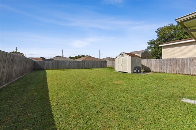 5028 Jasper St, Metairie, LA 70006 - fenced backyard with a storage unit