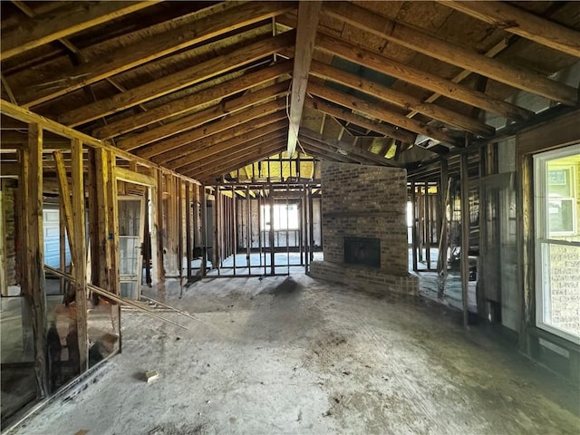 5301 E Idlewood Ct, New Orleans, LA 70128 - misc room featuring a fireplace