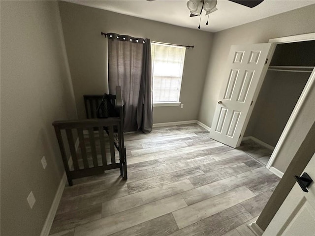 3046 Slidell Ave, Slidell, LA 70458 - bedroom featuring wood finished floors and a ceiling fan