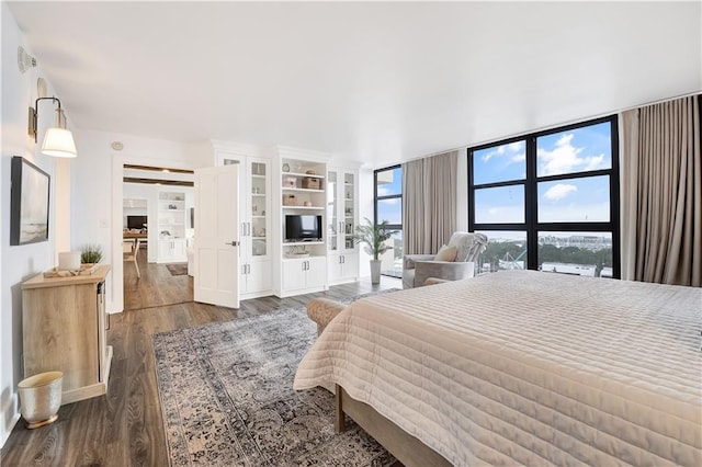 300 Lake Marina Ave Unit 14Dbw, New Orleans, LA 70124 - bedroom with wood finished floors