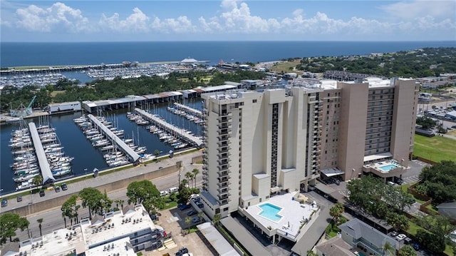 300 Lake Marina Ave Unit 14Dbw, New Orleans, LA 70124 - bird's eye view of a nearby body of water and numerous boat docks