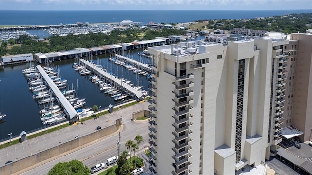 300 Lake Marina Ave Unit 14Dbw, New Orleans, LA 70124 - drone / aerial view of numerous boat docks and a large body of water