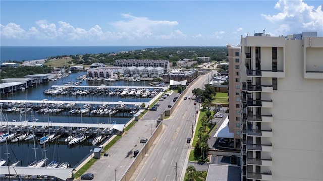 300 Lake Marina Ave Unit 14Dbw, New Orleans, LA 70124 - aerial view of a marina and a large body of water