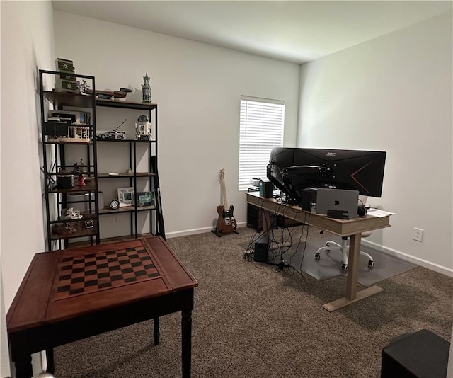 42423 Landing View Rd, Ponchatoula, LA 70454 - carpeted home office with baseboards